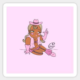 CowGirl Sticker